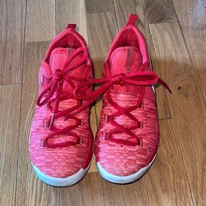 Red Nike Kevin Durant zoom 9 boys shoes